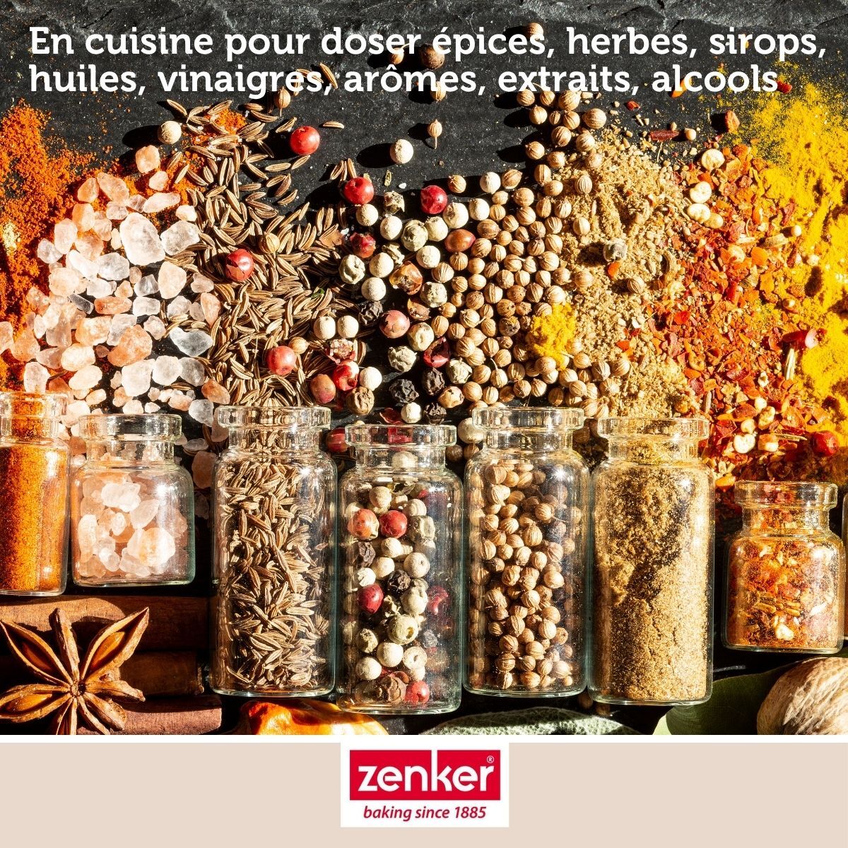 Mini verre mesureur en verre 40 ml Zenker