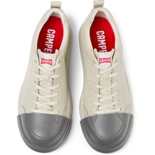 Sneakers - CAMPER Junction Runner - Grigio - Pelle liscia