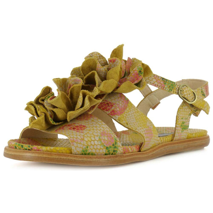 Sandalias S943 FANTASY FLORAL YELLOW / AURORA color Floral yellow