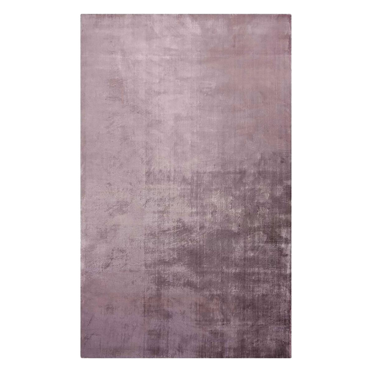 Tapis salon et chambre fait main en viscose motif simple PIQUI