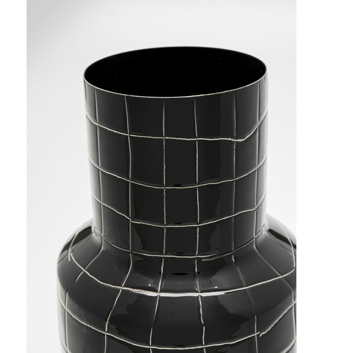 Vase Mesh noir 33cm Kare Design