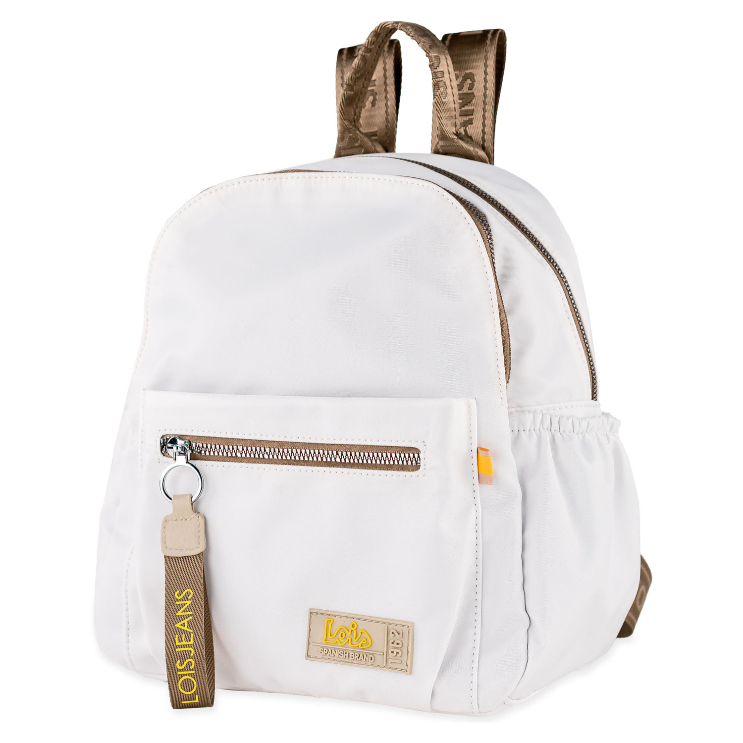 Bolso Mochila Mujer Lois Aylmer Blanco