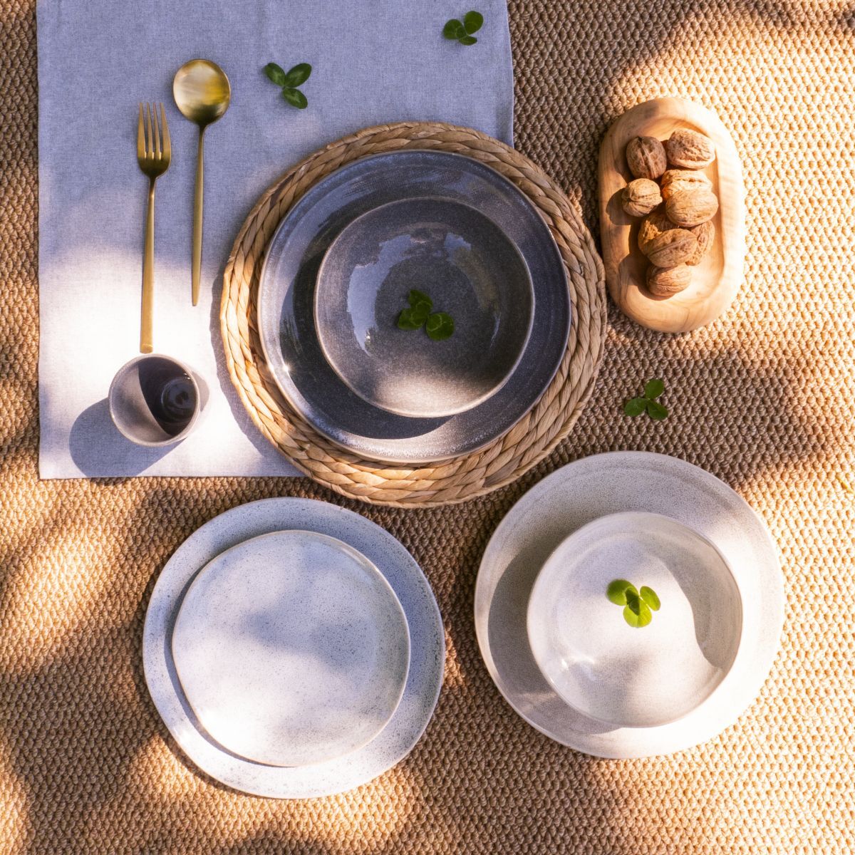 Lot de 6 assiettes à dessert, ZAO