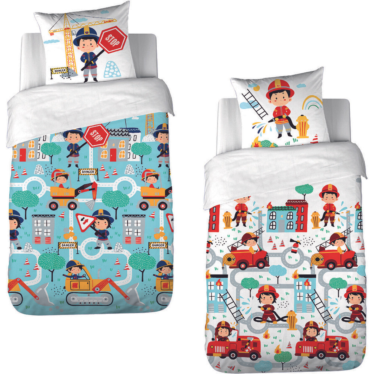 Parure de lit enfant 100% coton - Kids_Fuego