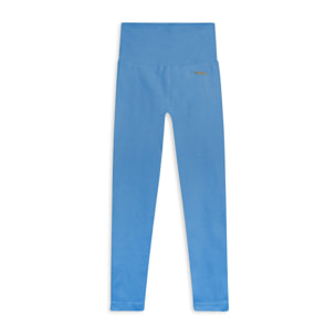 Leggings 7/8 a vita altissima in tessuto seamless a costine