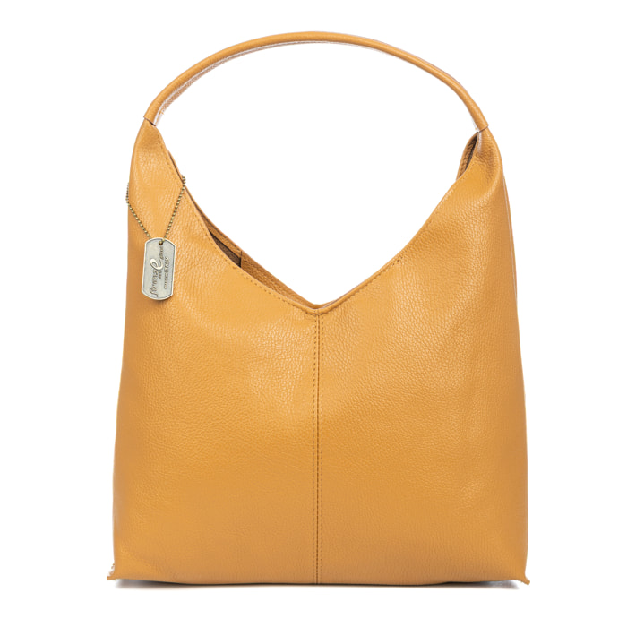 Bagni bolso de hombro mujer. Piel auténtica Dollaro.