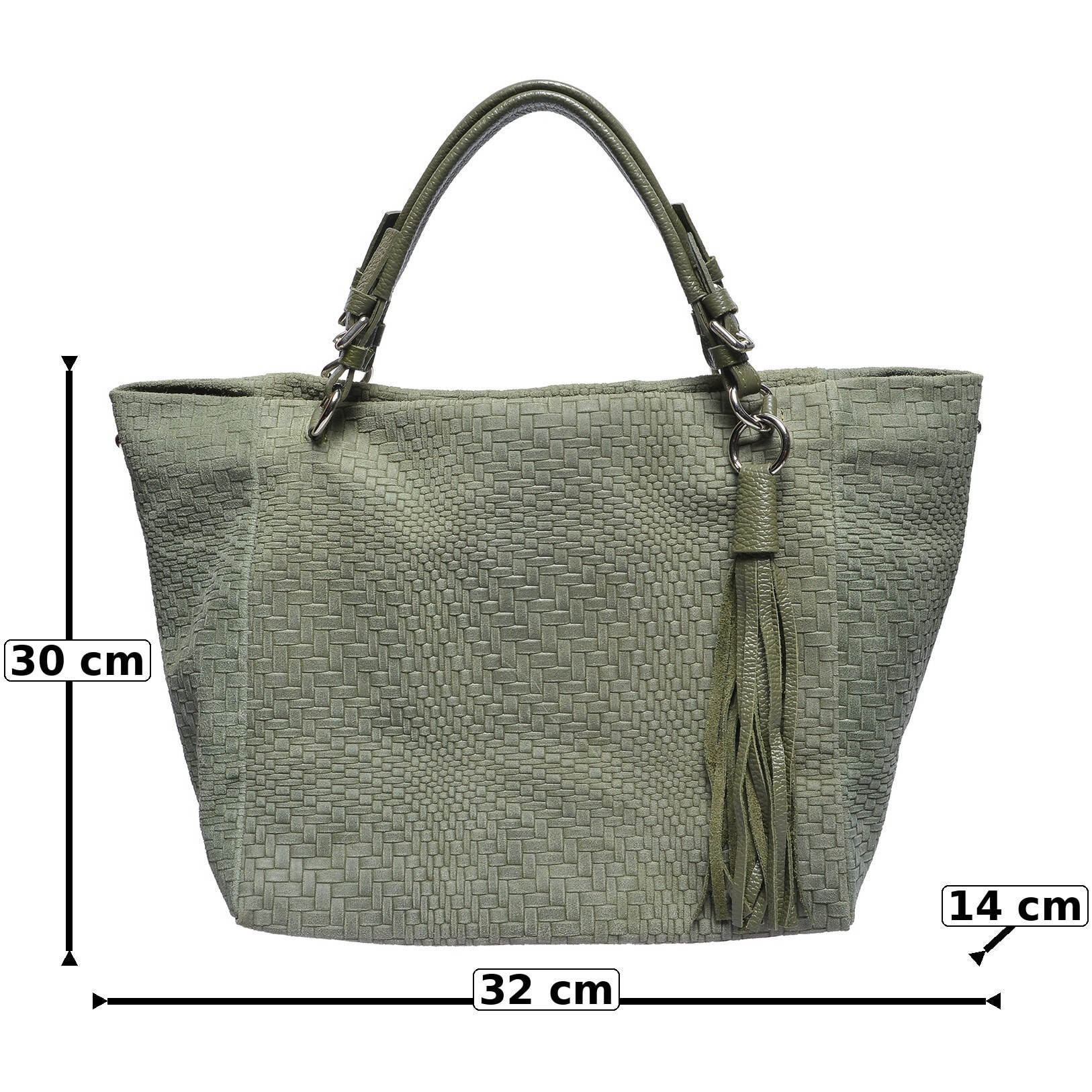 Tote Anna Luchini Verde