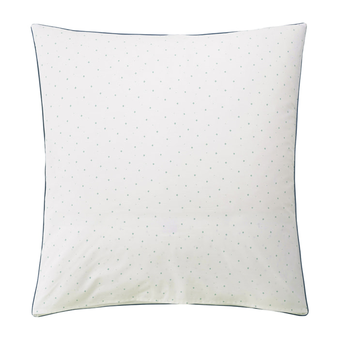 Taie d'oreiller imprimée en percale de coton, IMPÉRIAL , Bleu