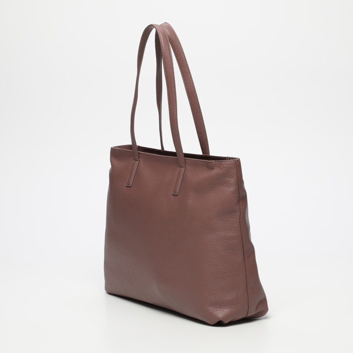 Bolso Mellow Leather - 100% cuero - marrón