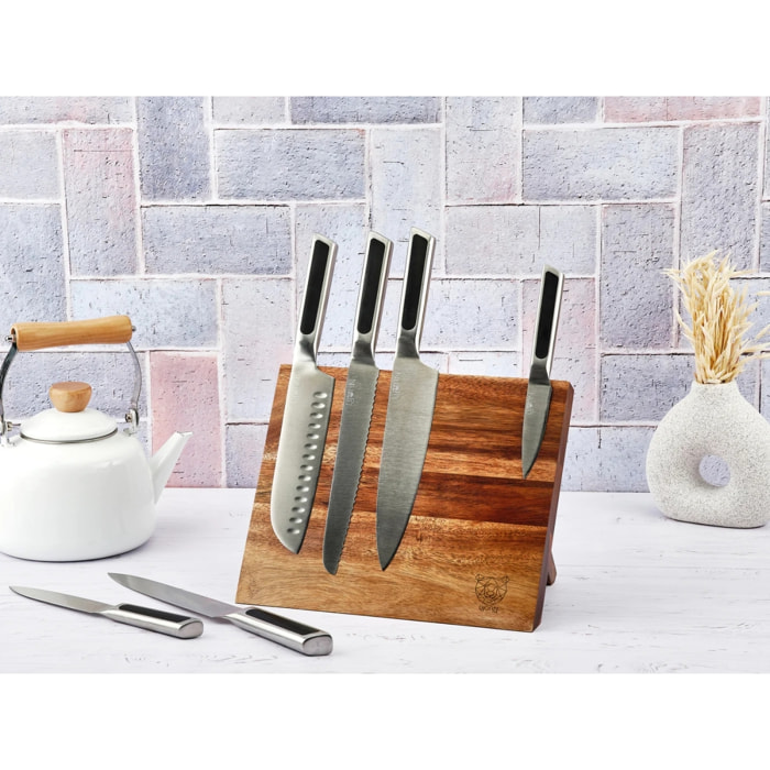 Bloc couteaux de cuisine LOKI VANTAA - 7 pièces