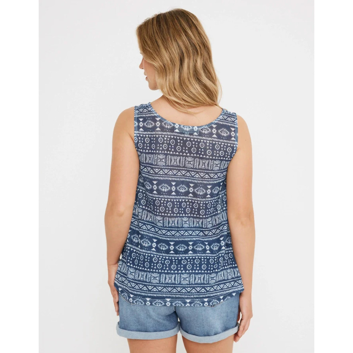 Camiseta Tirantes Azul Marino - Valfarta