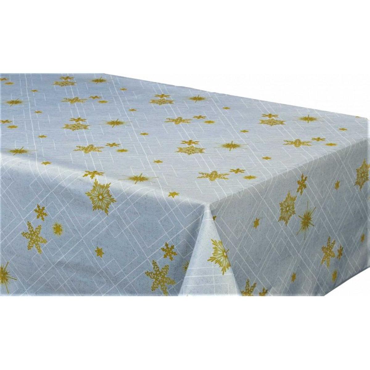 Nappe anti tache rectangulaire ''Reveillon'' - Gris