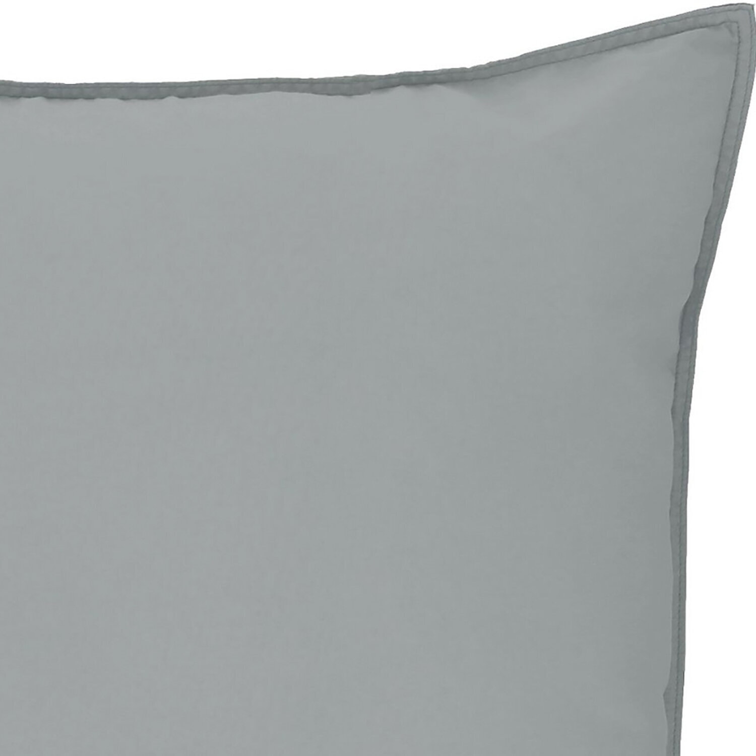 Taie d'oreiller 100%coton 57fils et lyocell orage