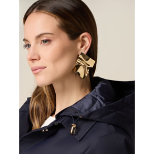 Oltre - Trench imbottito midi - Blu