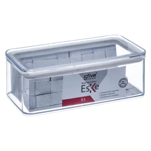 Boîte de conservation rectangulaire angle "Eske" 1L