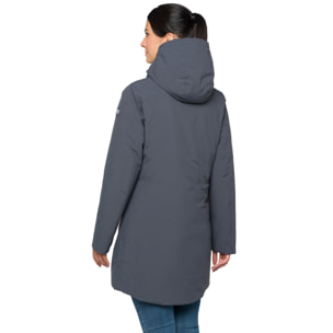 Parka ANOUK acolchada impermeable gris