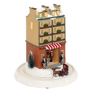 Village lumineux hôtel de luxe 21 LED musical