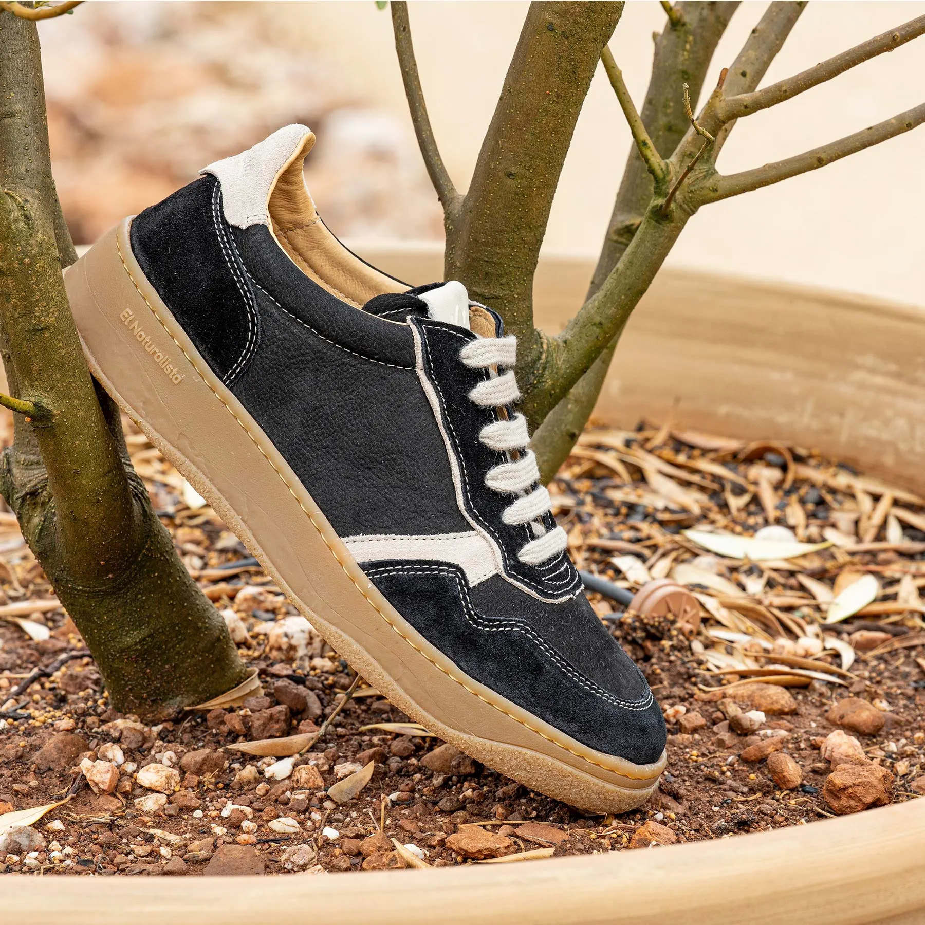 Zapatillas N5844 MULTI LEATHER DENIM-HONEY/ GEO color Denim-honey