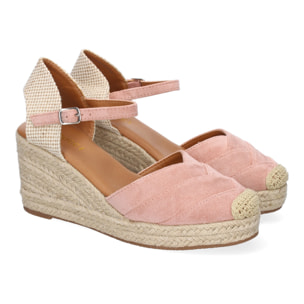 Sandalia de Cuña de Yute para Mujer, Comodo y Elegante, Diseño Moderno