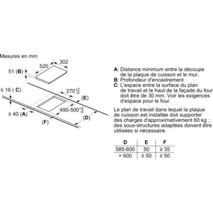 Domino induction SIEMENS EX375FXB1E iQ700 Flex Induction