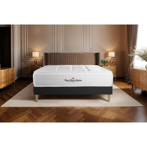 Ensemble 2p - Matelas Ressorts ensachés et mémoire de forme -  Maxi Epaisseur : 26cm - Confort : Équilibré - Windsor