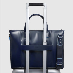 Piquadro Borsa porta pc 15,6, espandibile