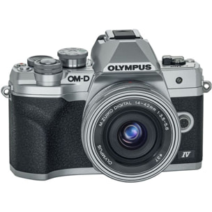 Appareil photo Hybride OLYMPUS E-M10 Mark IV + Pancake 14-42mm Silver