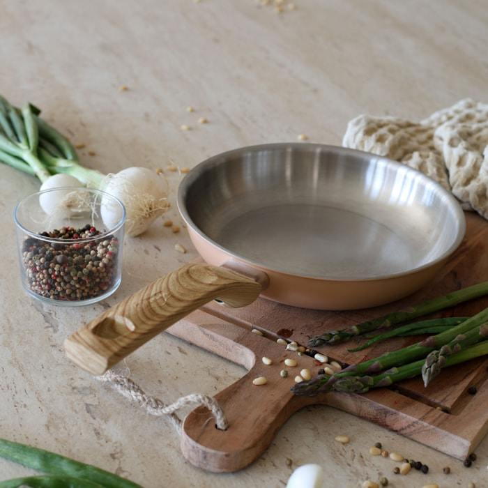 Batterie de cuisine 5 pièces en acier inoxydable - tous feux EASYNOX