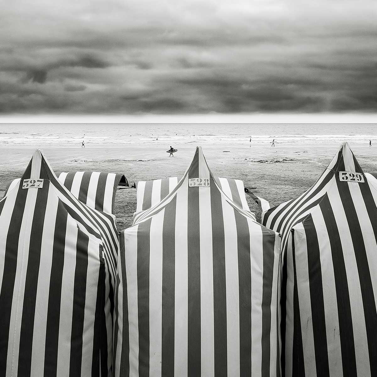 Tableau tente de plage Toile imprimée