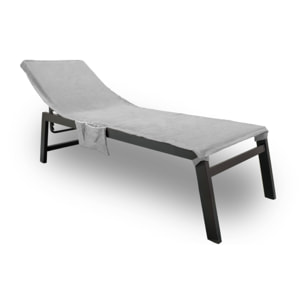 Telo Mare Lettino In Spugna Tinta Unita Modello Pool&Beach