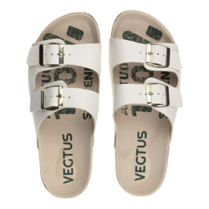 Sandalias Vegtus Gobi Woman White