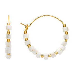 Pendientes Lux by Lux acabados oro 18k