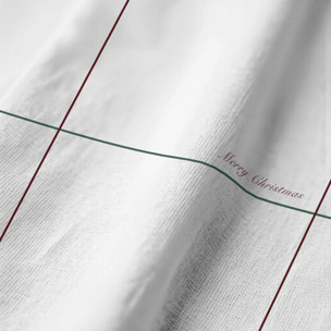 Serviettes pack 2 100% coton White Christmas 3