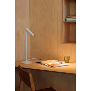LEO Lampe de table blanche
