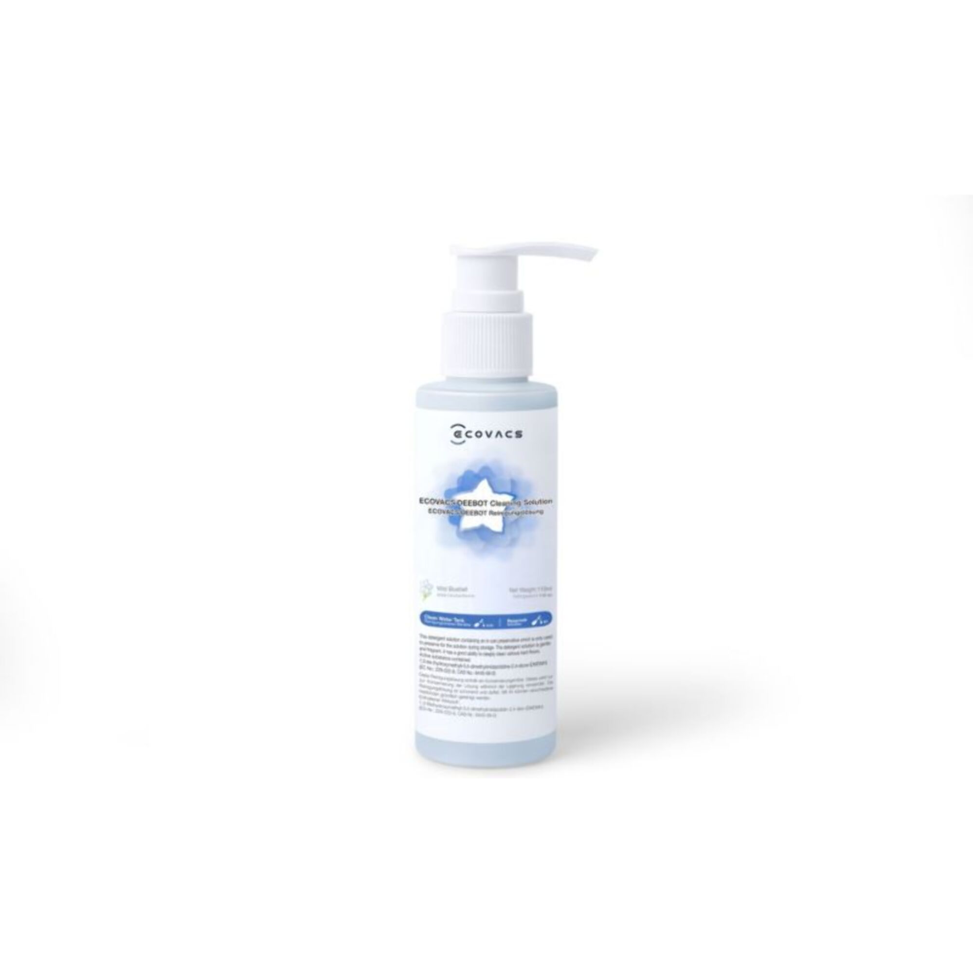Détergent ECOVACS pour aspirateur robot laveur modèles T10, X1 , X1 Plus - 110 mL