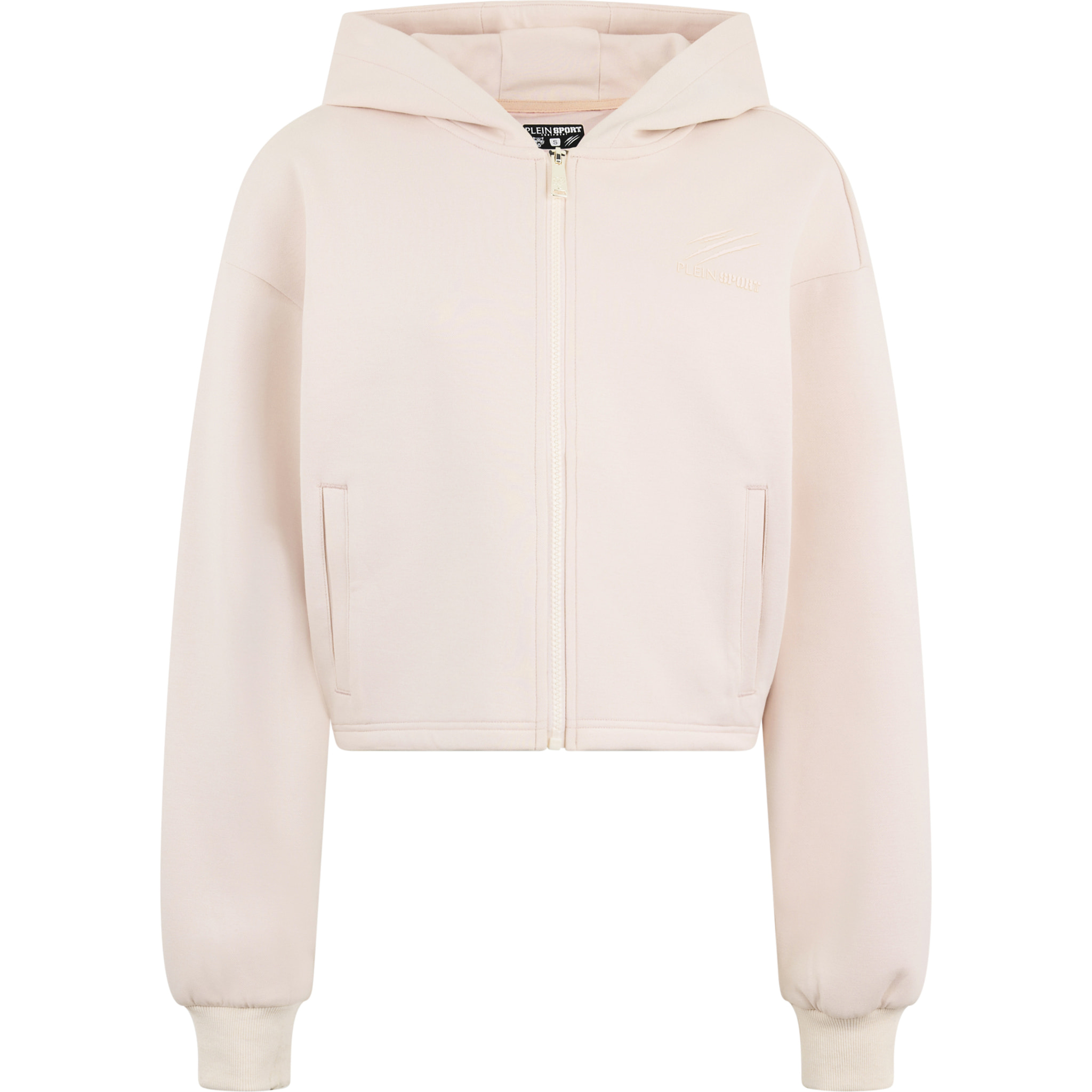 PLEIN SPORT Zip Hoodie Icon Scratch