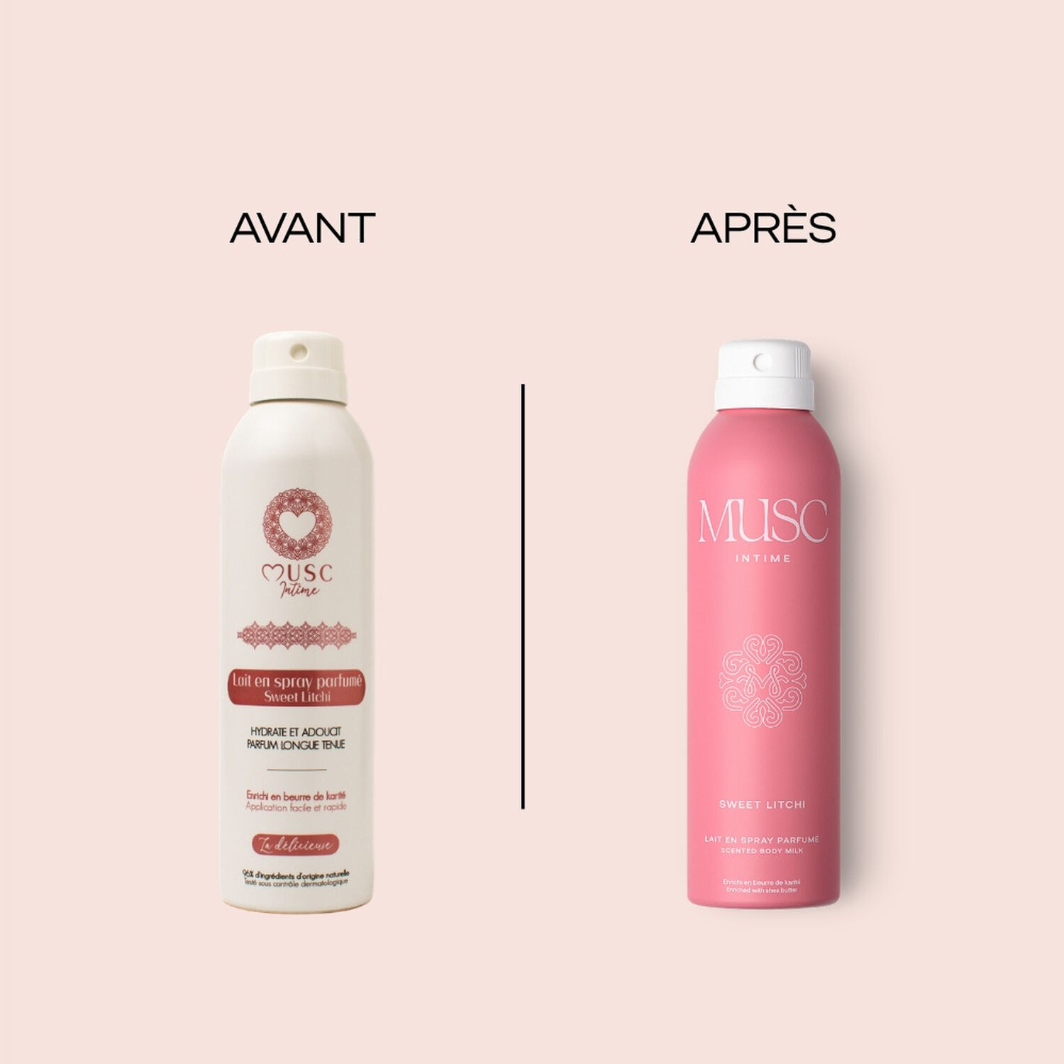 Sweet Litchi - Lait Corps Parfumé en Spray