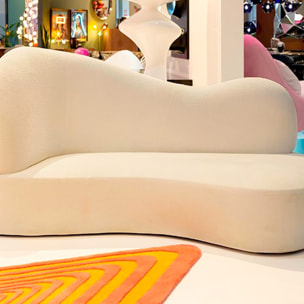 Méridienne Cloud Nest 239cm beige Kare Design