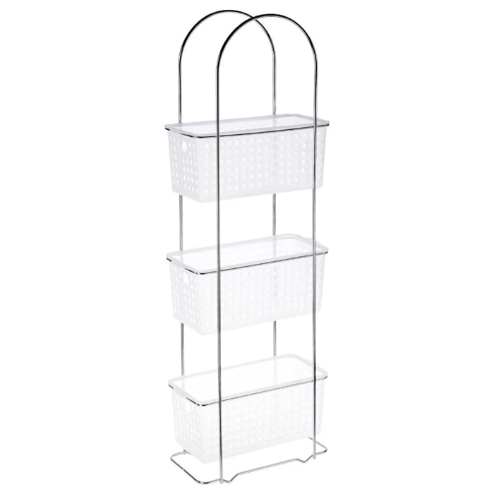 Étagère 3 niveaux transparent