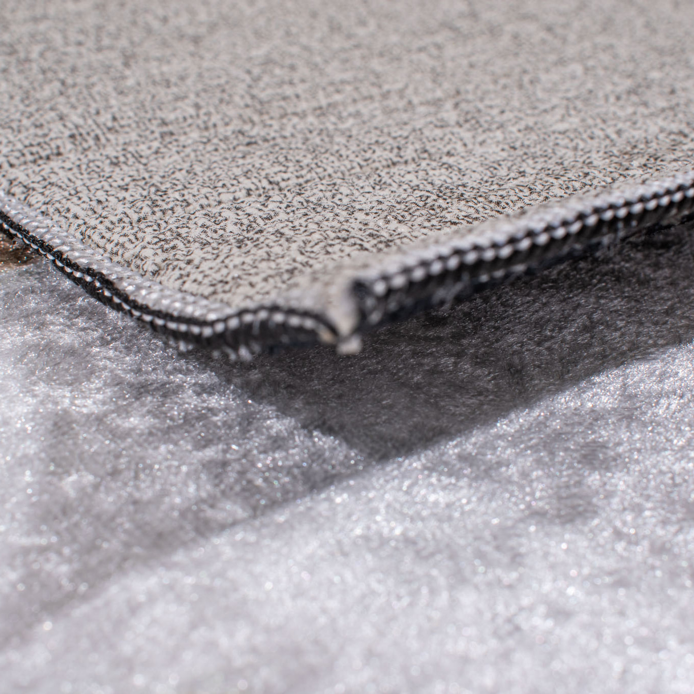 STAMPA - Tapis salon motif effet mabre antidérapant et lavable en machine à 30°C doré