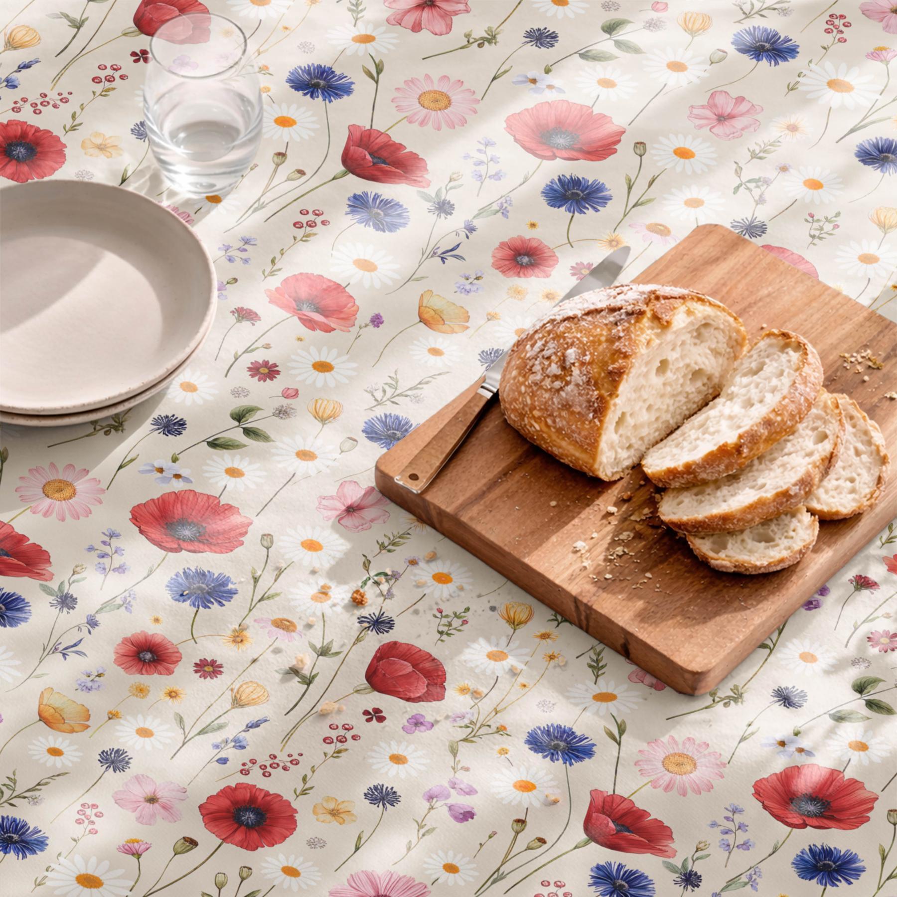 Nappe anti-taches JALIA MULTICOLORE - en 100 % coton