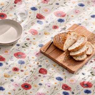 Nappe anti-taches JALIA MULTICOLORE - en 100 % coton