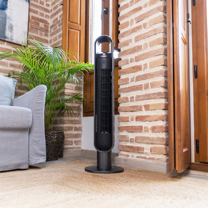 Ventilador de Torre con Mando a Distancia y Temporizador EnergySilence 9190 SkyL