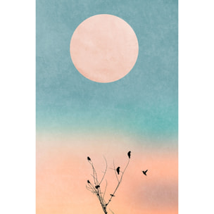 Tableau paysage Douceur de vivre Tableau plexiglas