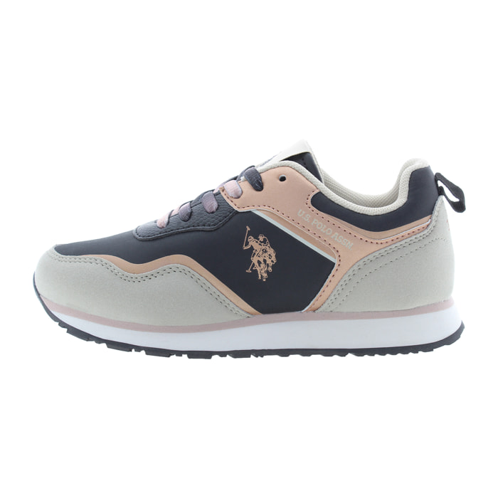 Sneakers U.S. Polo Assn. nero-beige