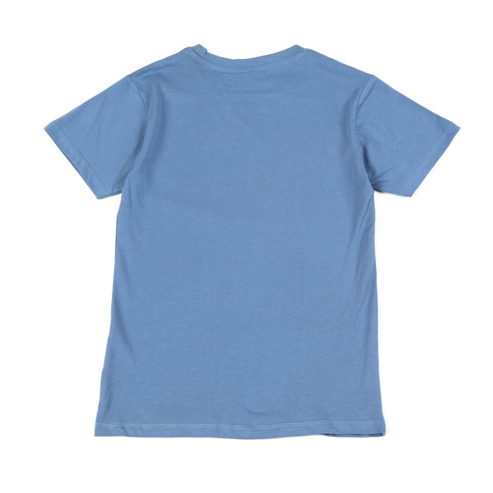 Camiseta de manga corta Leone de algodón con estampado tie-dye para niños