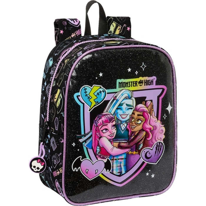 Mochila guarderia adapt.carro monster high