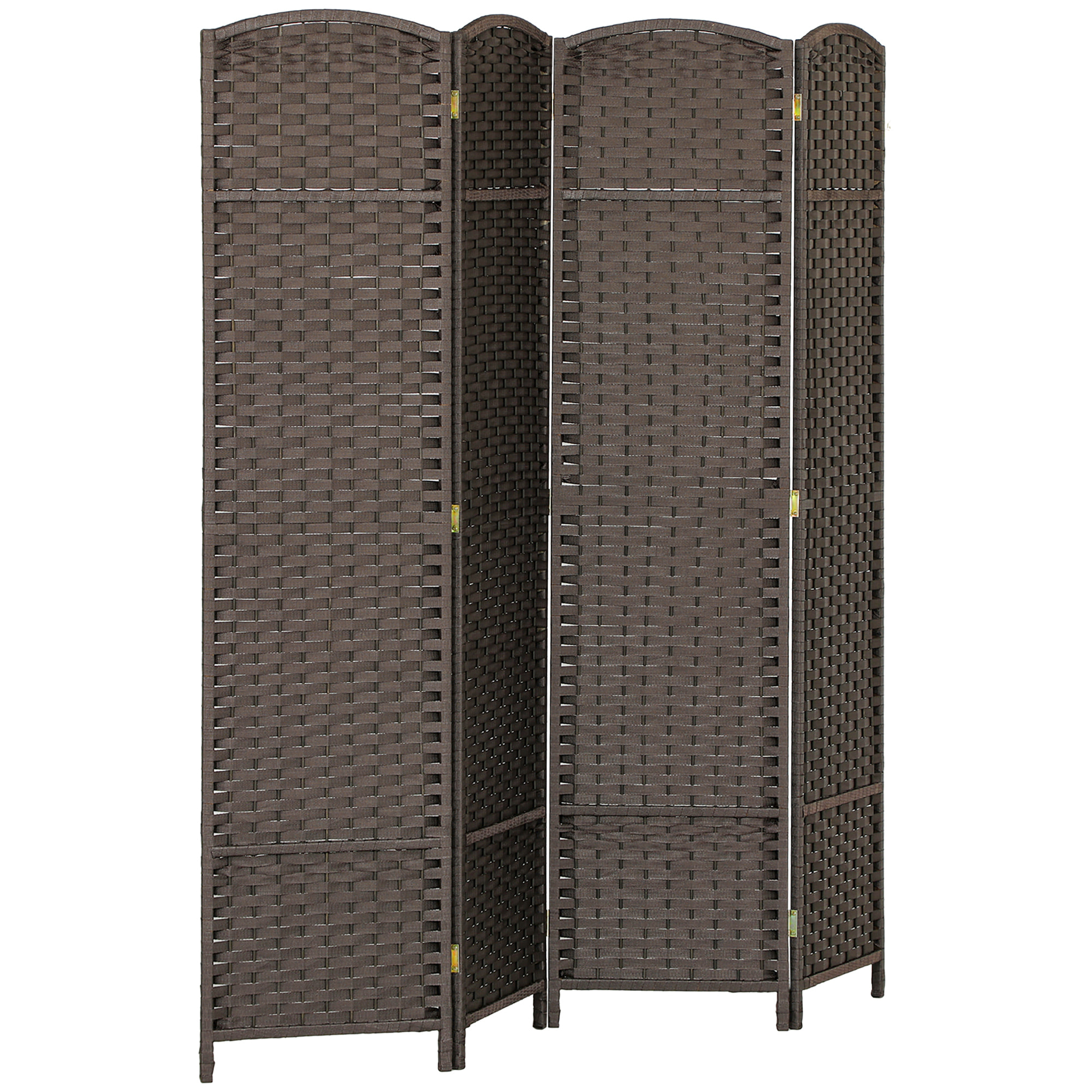 Biombo de 4 Paneles Separador de Ambientes Plegable 160x170 cm Biombo Separador de Ambientes para Salón Dormitorio Oficina