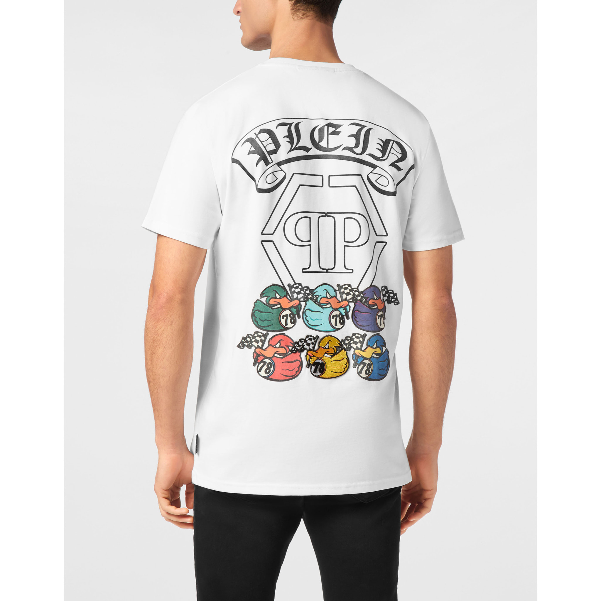 PHILIPP PLEIN T-Shirt Round Neck DUCK
