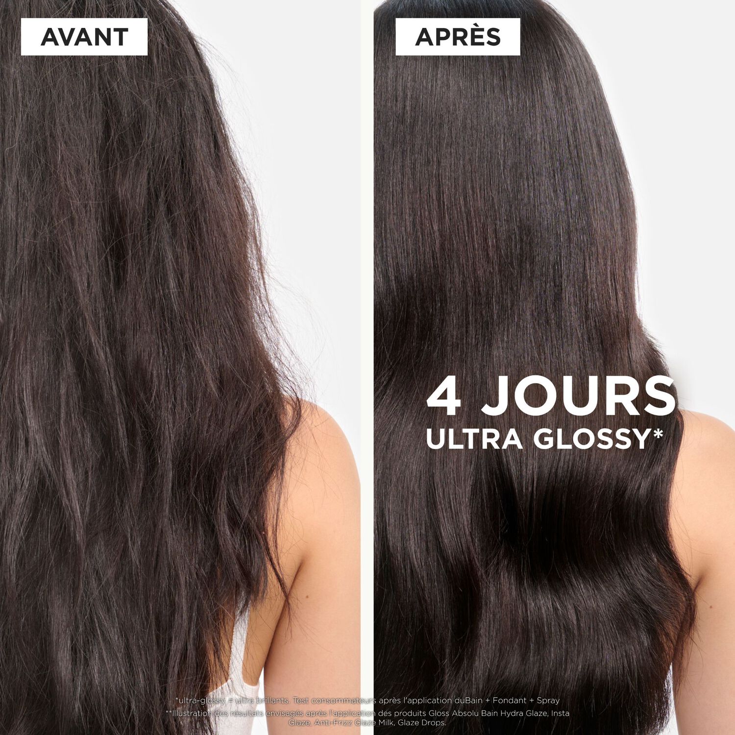 Gloss Absolu - Coffret Shampoing Bain Hydra-Glaze 80ml + 2 Produits